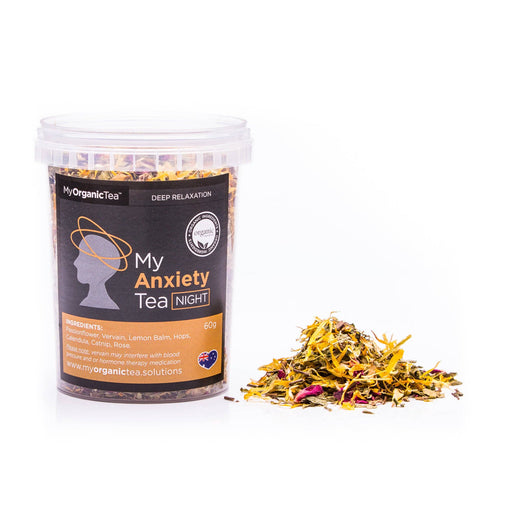 My Anxiety Tea NIGHT 50 Grams - Dusty Rose Essentials