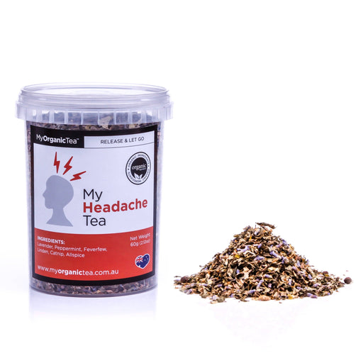 My Headache Tea 60 Grams - Dusty Rose Essentials