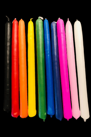 Nimbin Taper Candles 25cm Individual OR 6 - pack - Dusty Rose Essentials