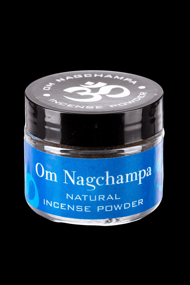 Om Nag Champa Natural Incense Powder 20 grams - Dusty Rose Essentials