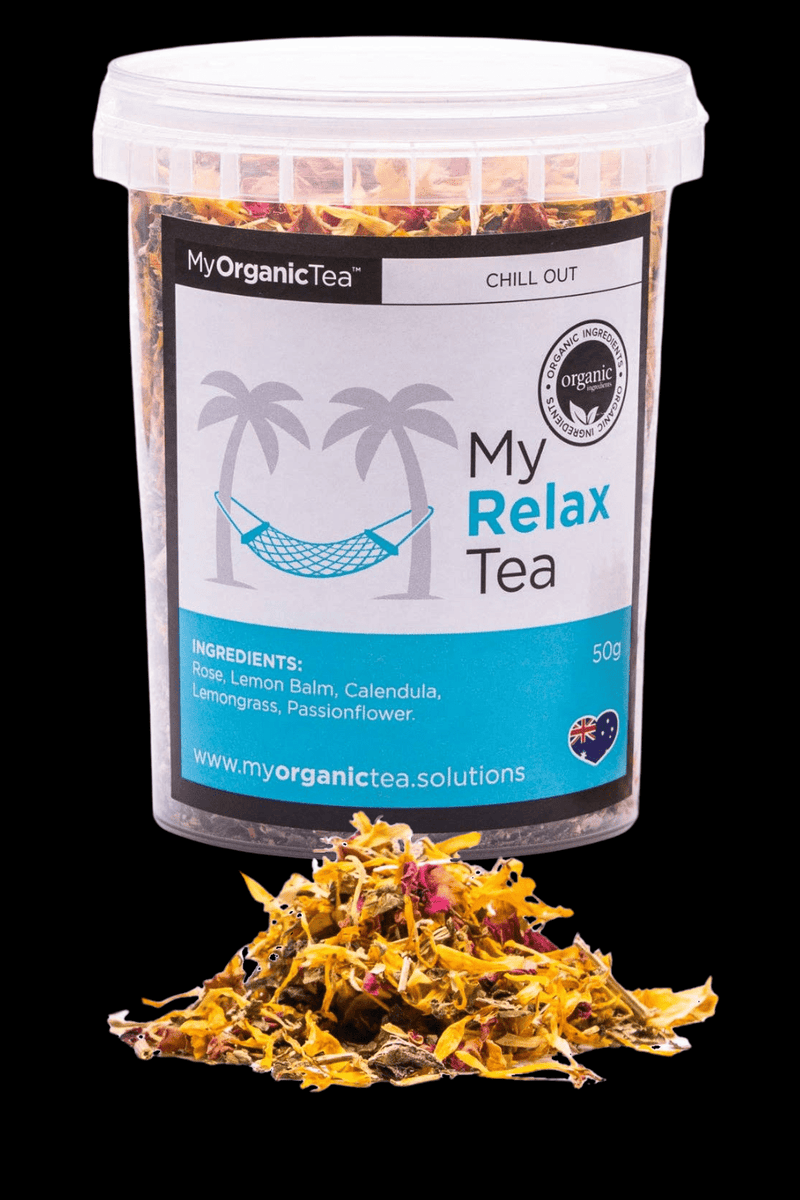 ON SALE My Relax Tea 40 Grams - Dusty Rose Essentials