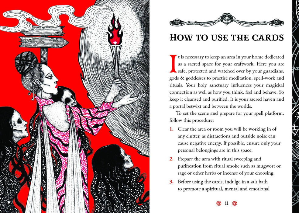 Oracle of the Witch - Dusty Rose Essentials