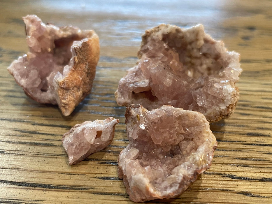 Pink Amethyst Geode approx. 33 grams - Dusty Rose Essentials