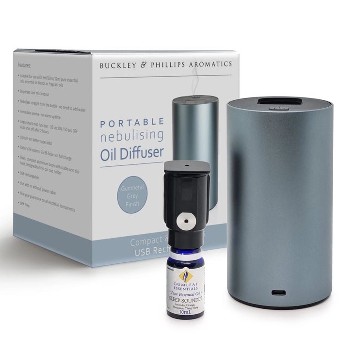 Portable Nebulising Oil Diffuser - Dusty Rose Essentials