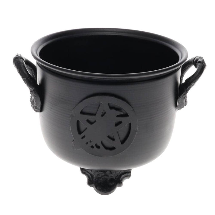 Raven Pentacle Metal Cauldron - Dusty Rose Essentials