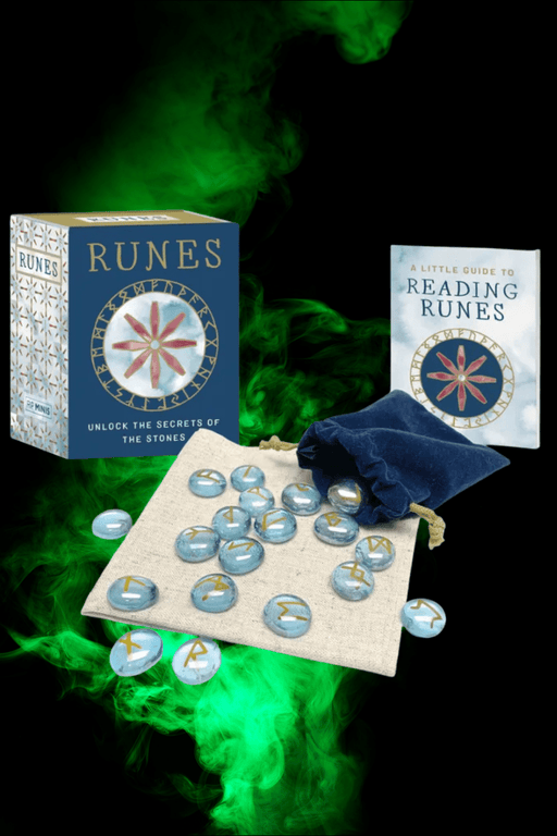 Runes Mini Kit: Unlock The Secrets Of The Stones - Dusty Rose Essentials