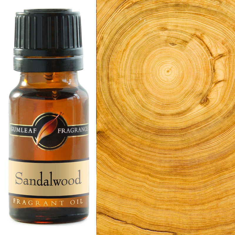 Sandalwood Fragrance Oil 10ml - Dusty Rose Essentials