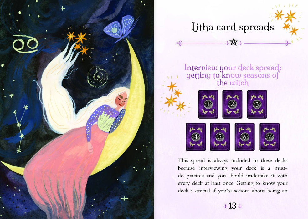 Seasons of the Witch Litha Oracle - Dusty Rose Essentials