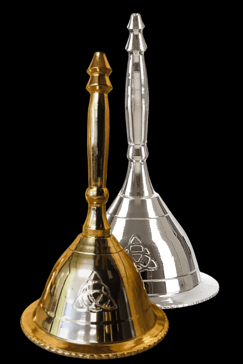 SECONDS Triquetra Altar Bell IMPERFECT - Dusty Rose Essentials