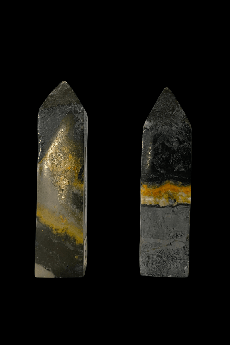 Small Bumblebee Jasper Tower - Dusty Rose Essentials