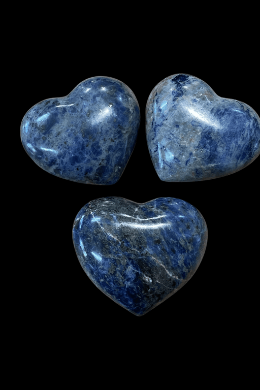 Sodalite Heart ~ Large (290 - 315 g) - Dusty Rose Essentials