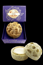 Song Of India Natural Solid Perfume AMBER - Dusty Rose Essentials