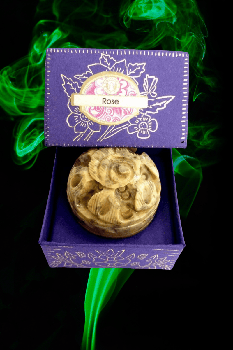 Song Of India Natural Solid Perfume Rose - Dusty Rose Essentials