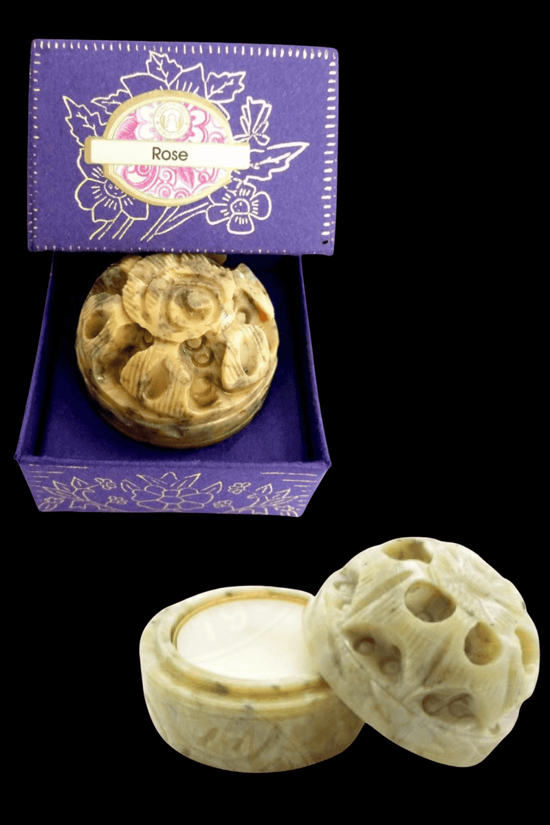 Song Of India Natural Solid Perfume Rose - Dusty Rose Essentials