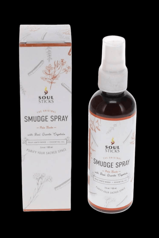 Soul Sticks Smudge Spray 100ml - Palo Santo with Crystals - Dusty Rose Essentials