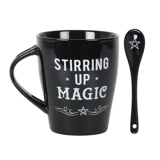 Stirring Up Magic Mug & Spoon Set - Dusty Rose Essentials