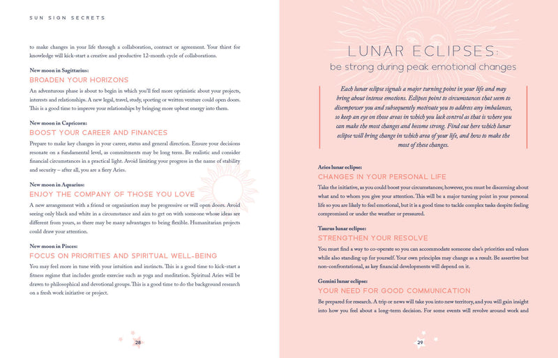 Sun Sign Secrets - Dusty Rose Essentials
