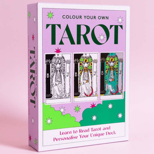 TAROT CARDS - Colour Your Own Tarot PRE - ORDER - Dusty Rose Essentials