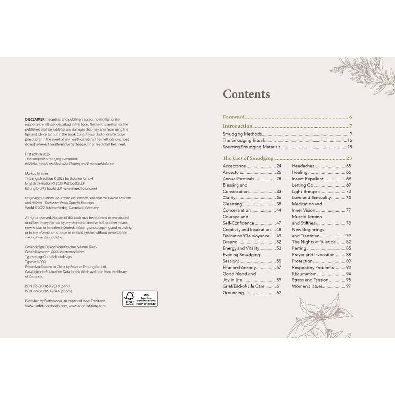 The Complete Smudging Handbook - Dusty Rose Essentials