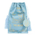 'The Moon' Velvet Drawstring Tarot Bag - Dusty Rose Essentials