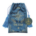 'The Star' Velvet Drawstring Tarot Bag - Dusty Rose Essentials