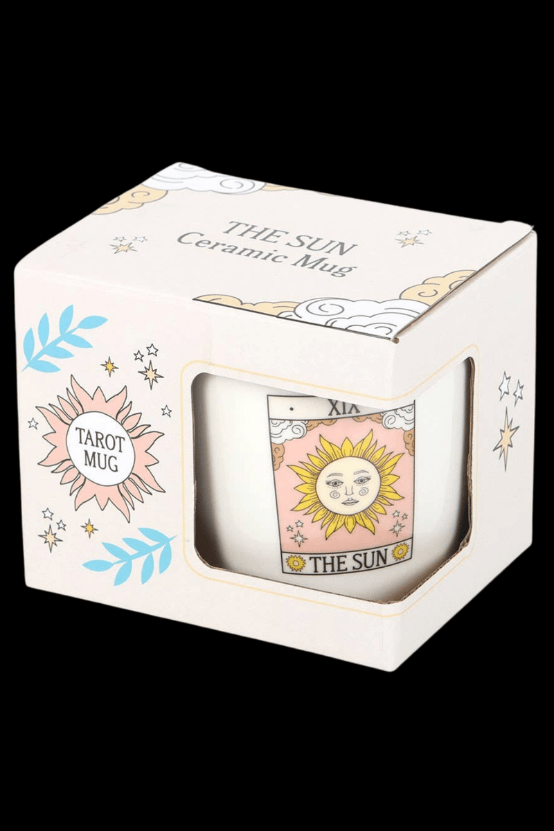 The Sun Vintage Tarot Mug - Dusty Rose Essentials