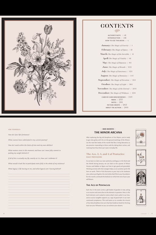 The Tarot Almanac - Dusty Rose Essentials