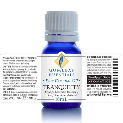 Tranquility Essential Oil Blend 10ml - Dusty Rose Essentials