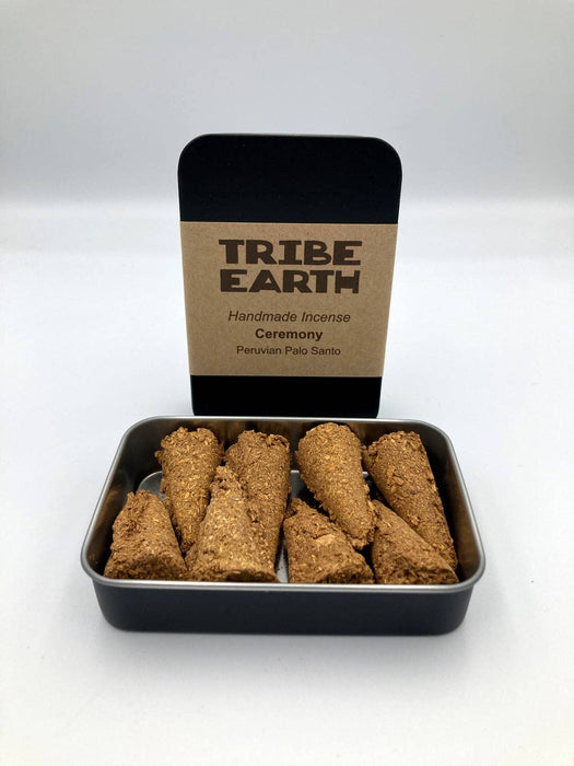 Tribe Earth Incense Ceremony Cones - 100% Palo Santo - Dusty Rose Essentials