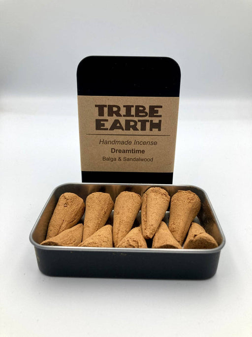 Tribe Earth Incense Dreamtime Cones - Sandalwood and Balga - Dusty Rose Essentials