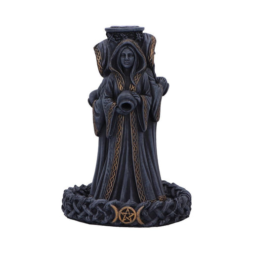 Triple Moon Goddess Backflow Incense Burner - Dusty Rose Essentials