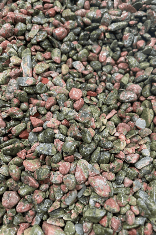 Unakite Crystal Chips - Dusty Rose Essentials