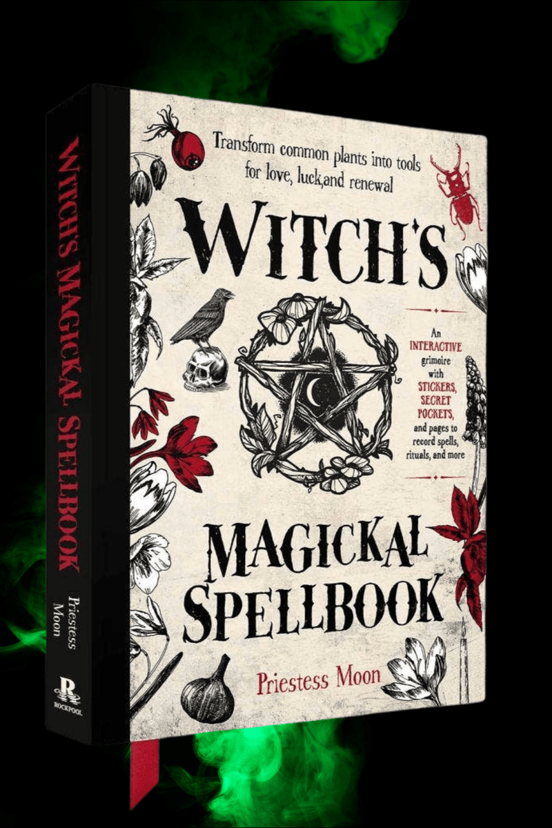 Witch's Magickal Spellbook - Dusty Rose Essentials