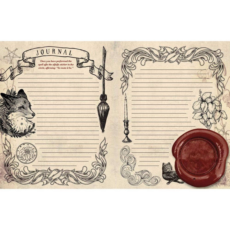 Witch's Magickal Spellbook - Dusty Rose Essentials