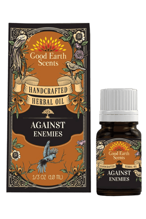 Against Enemies Herbal Oil 10 mL - Dusty Rose Essentials