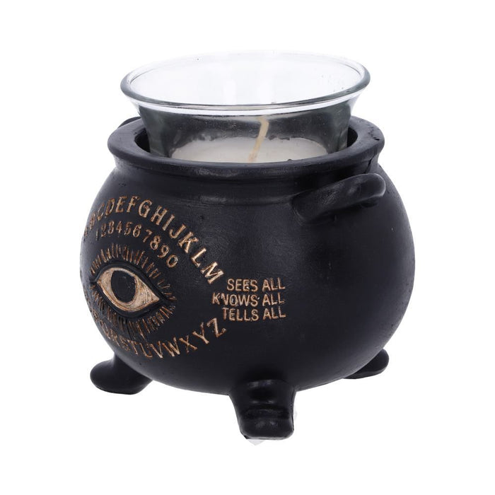 All Seeing Cauldron Candle Holder - Dusty Rose Essentials