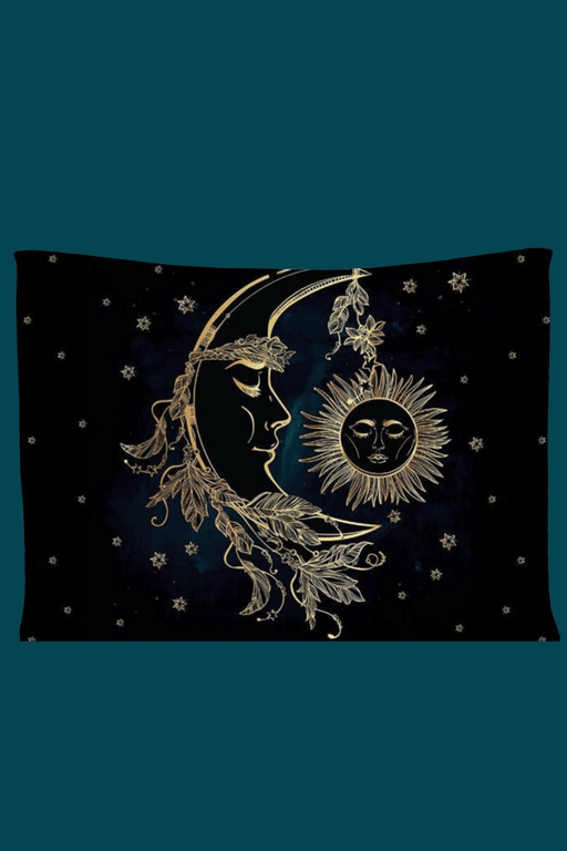 Altar Cloth : Sun Moon Stars 140 x 200 cm - Dusty Rose Essentials