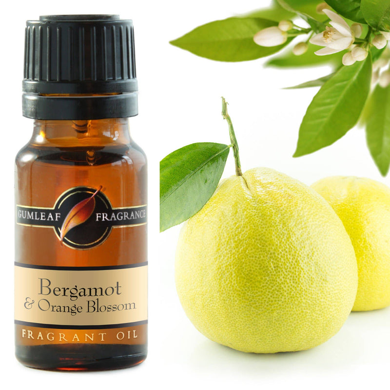 Bergamot & Orange Blossom Fragrance Oil 10ml - Dusty Rose Essentials