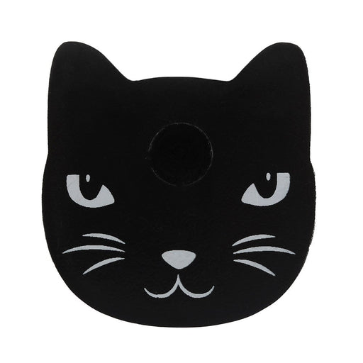 Black Cat Spell Candle Holder - Dusty Rose Essentials