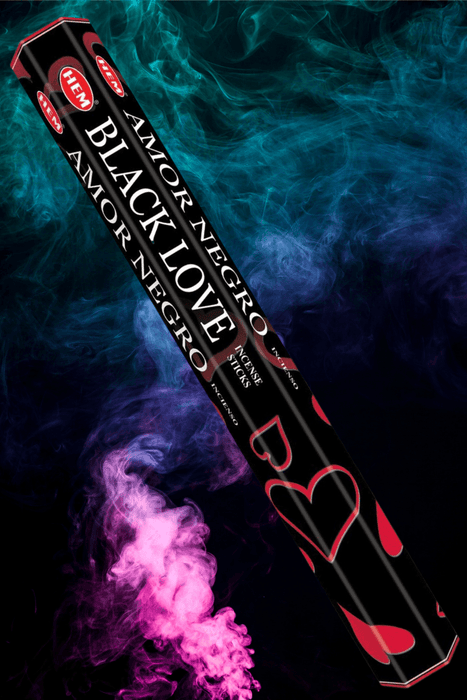 Black Love Incense Sticks : HEM 20 Sticks - Dusty Rose Essentials