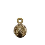 Brass Loose Ghungroo Bells- Pentacle Design - Dusty Rose Essentials