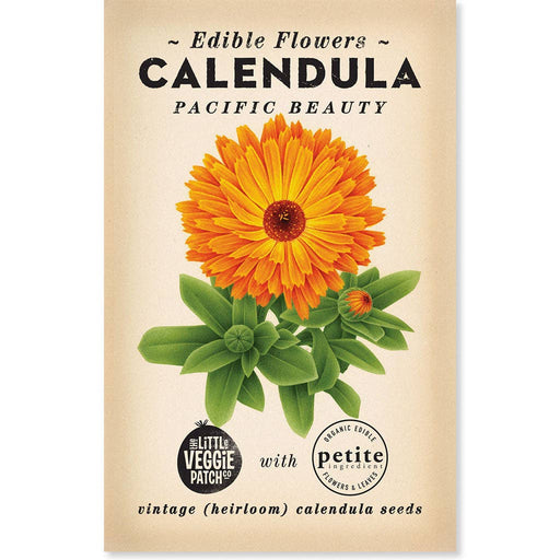 Calendula Pacific Beaty Heirloom Seeds - Dusty Rose Essentials