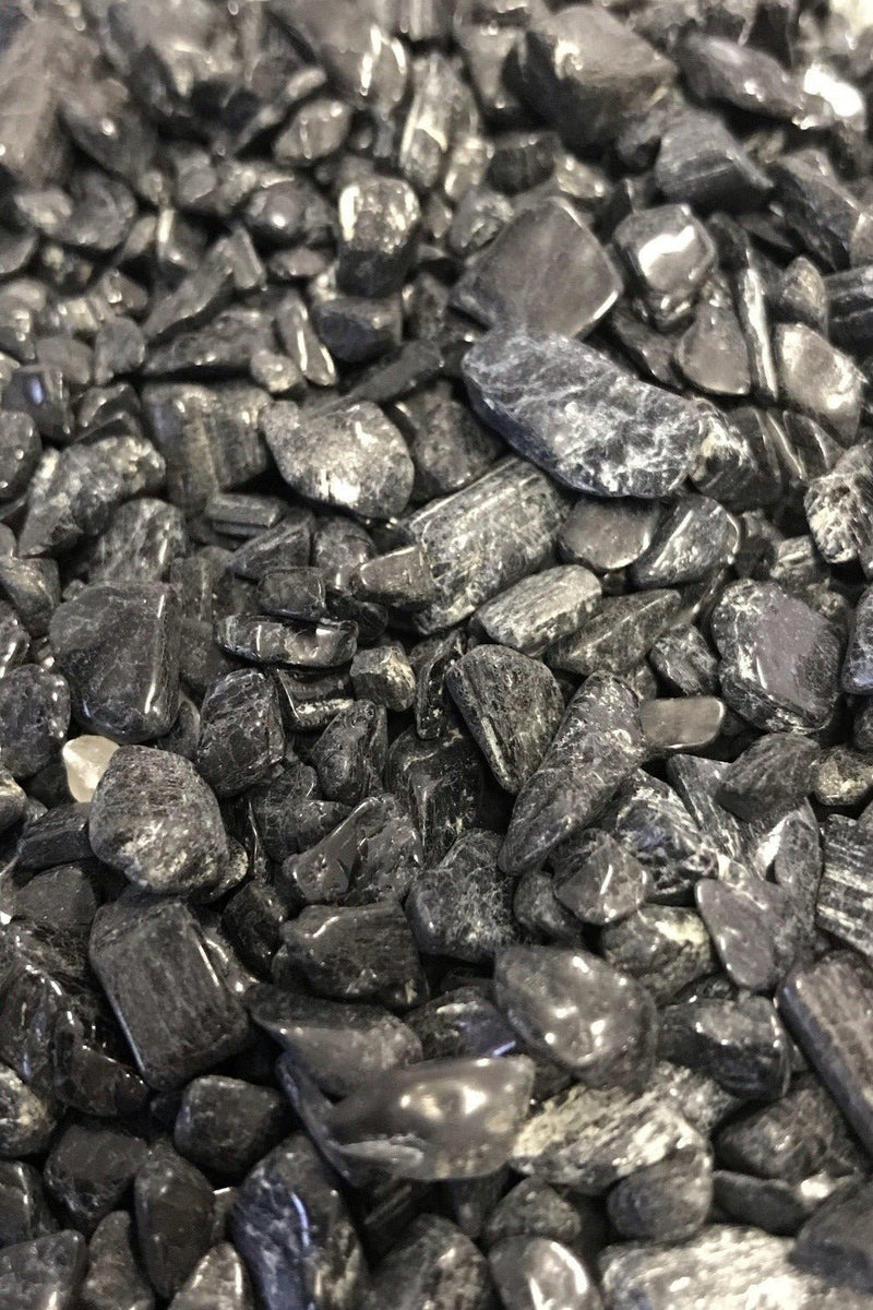 Crystal Chips : Black Tourmaline 1 kg - Dusty Rose Essentials