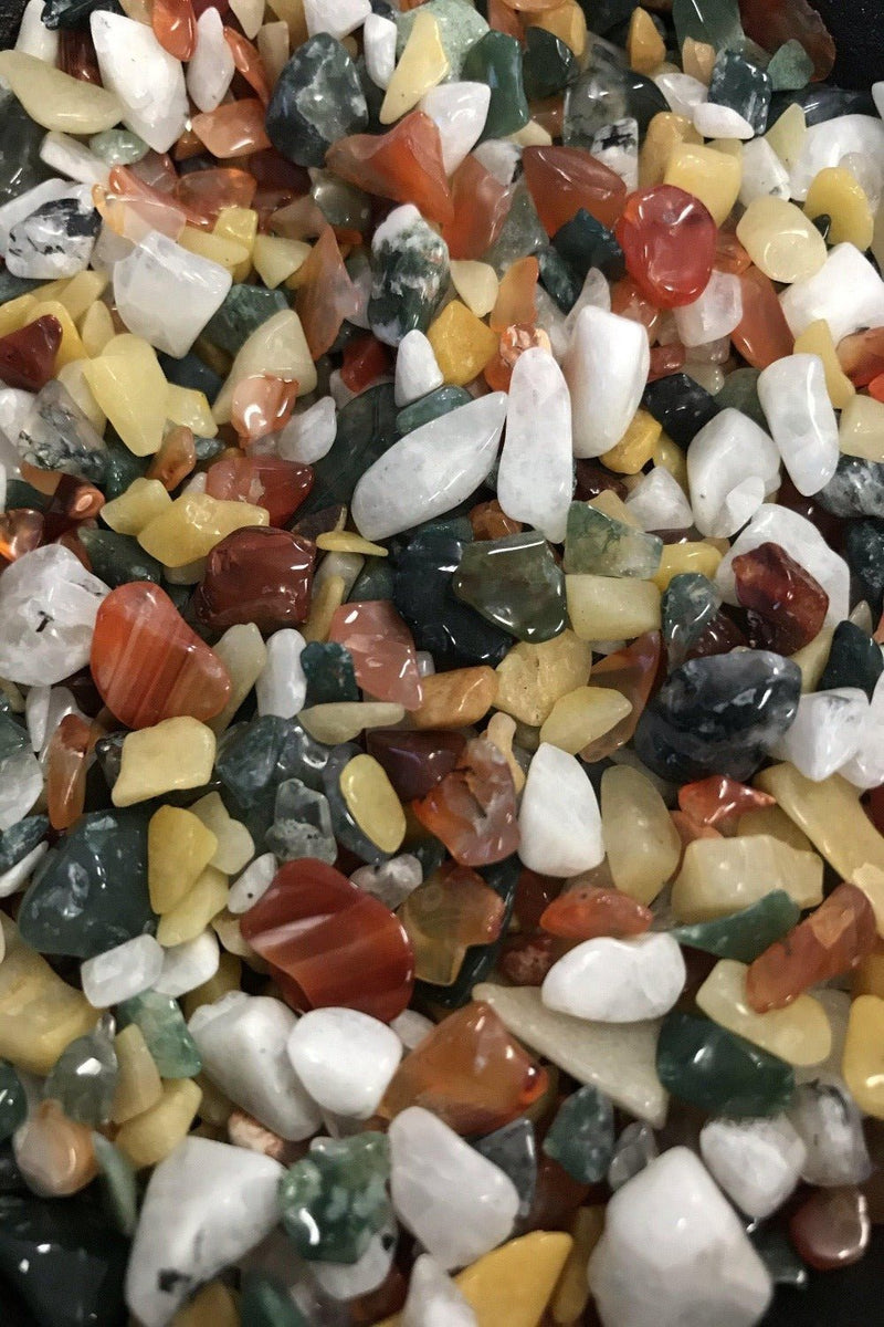 Crystal Chips : Mix 1 KG - Dusty Rose Essentials