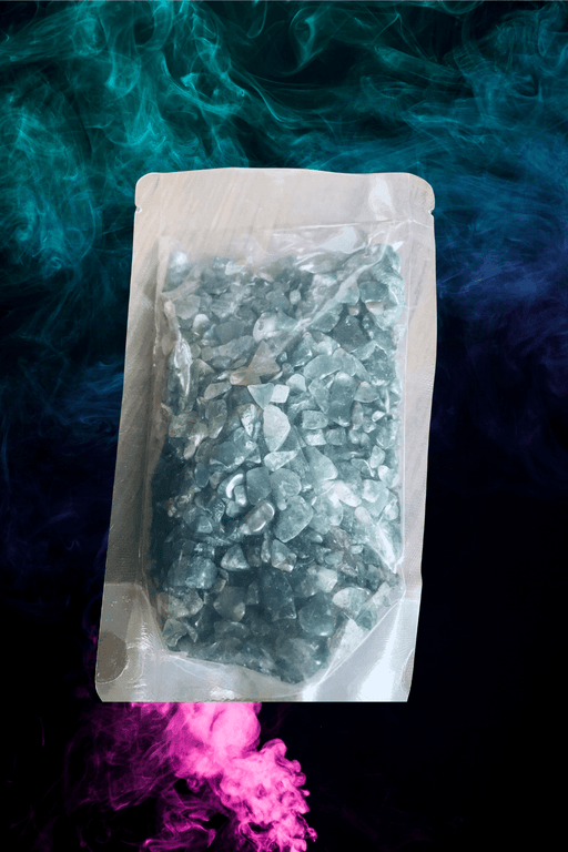 Crystal Chips ~ Moss Agate 250 grams - Dusty Rose Essentials