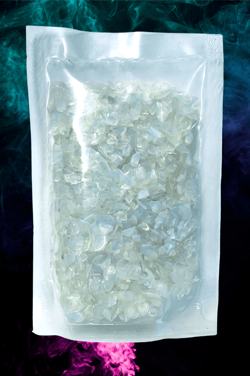 Crystal Chips : Opalite 200 grams - Dusty Rose Essentials