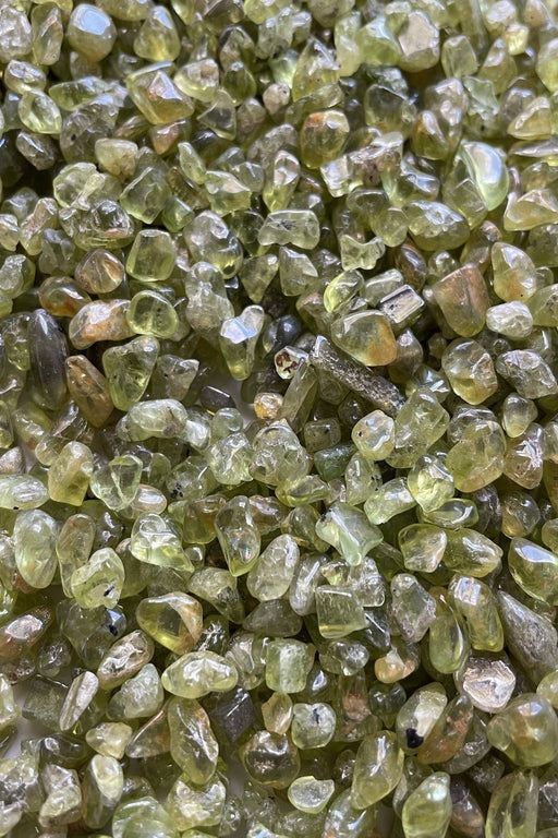 Crystal Chips ~ Peridot 1 kg - Dusty Rose Essentials