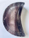 Fluorite Crystal Crescent Moon Bowl - Dusty Rose Essentials Witchcraft supplies