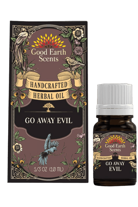 Go Away Evil Herbal Oil 10 mL - Dusty Rose Essentials