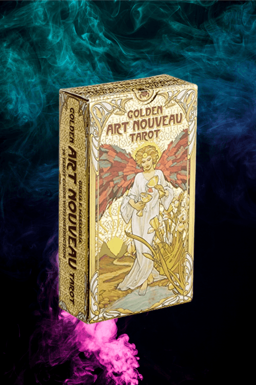 Golden Art Nouveau Tarot - Dusty Rose Essentials